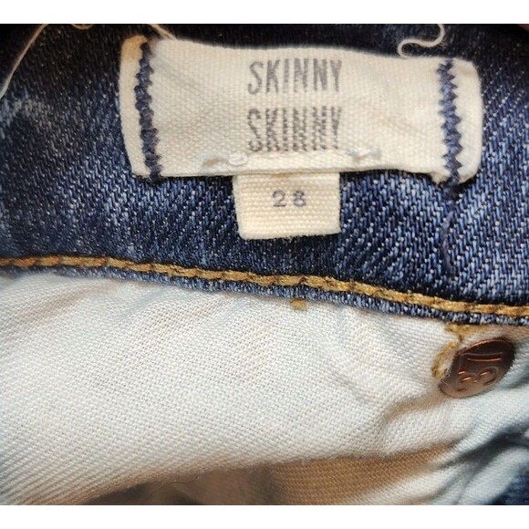 Madewell Womens Slim Skinny Jeans Blue Stretch Medium Wash Mid Rise Denim 28 - Picture 6 of 6